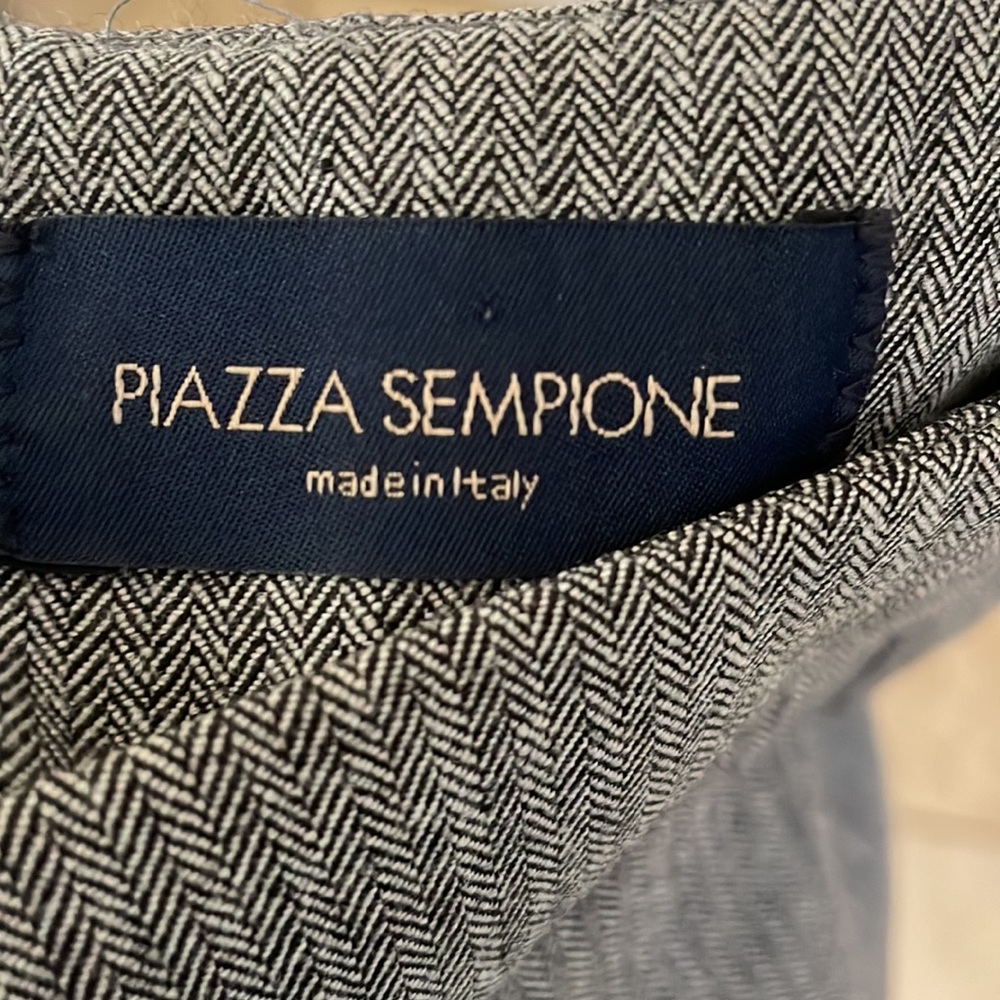 Piazza Sempione Herringbone Pencil Skirt - Picture 5 of 10